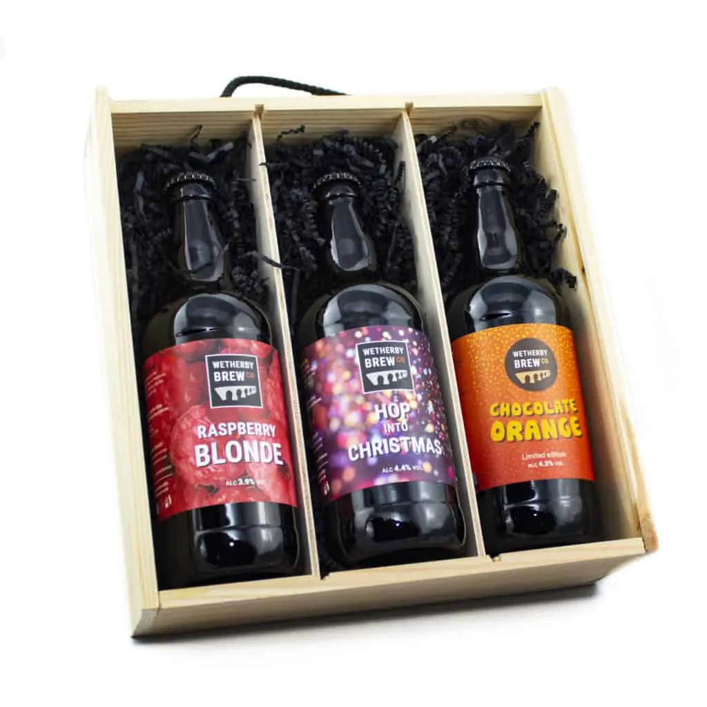 Wetherby Brew Co Gift Pack Wood